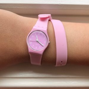 Genuine wrap-around swatch watch